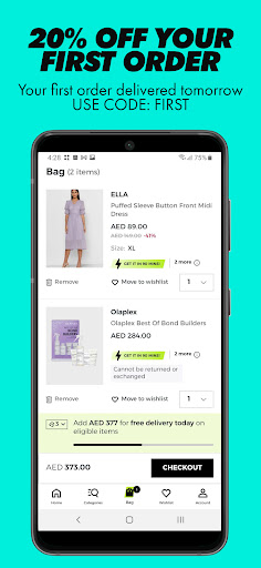 Namshi - Online Fashion Store ekran görüntüsü