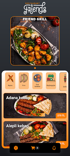 Friends Restoran ekran görüntüsü