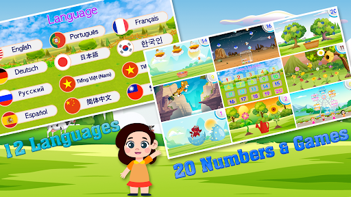 123 Kids Learn to Count Games ekran görüntüsü