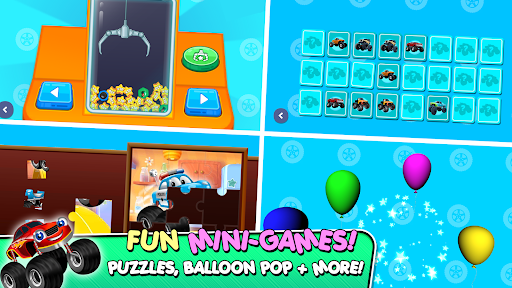 Monster Trucks Game for Kids 3 ekran görüntüsü