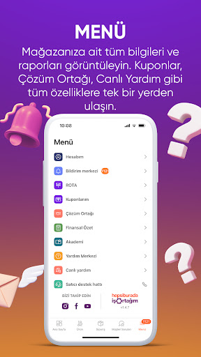 Hepsiburada İş Ortağım ekran görüntüsü