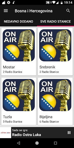 Bosnian Radio Stations ekran görüntüsü