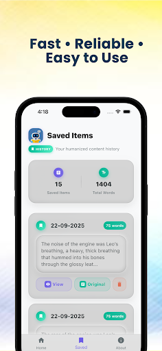 Paraphraser Pro: Humanize Text ekran görüntüsü