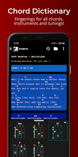 Songbook: Chords, Lyrics, Tabs ekran görüntüsü