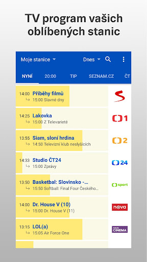 TV program ekran görüntüsü