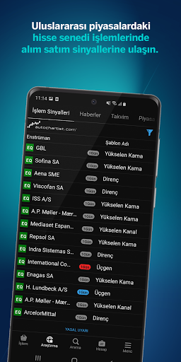 Garanti BBVA I-Trader ekran görüntüsü