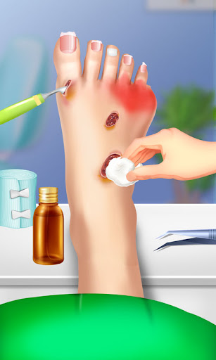 Foot Doctor Hospital Care Game ekran görüntüsü