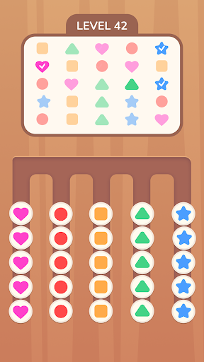 Color Shape Sort Puzzle ekran görüntüsü
