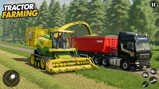 US Tractor Farming Games ekran görüntüsü
