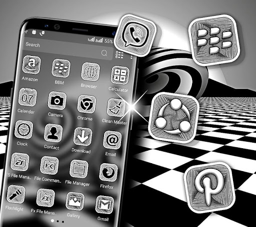 Illusion Launcher Theme ekran görüntüsü