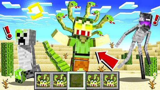 500 Mobs Mods Minecraft MCPE ekran görüntüsü