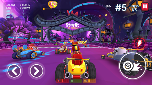 Starlit On Wheels: Super Kart ekran görüntüsü
