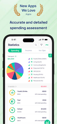 Budget Planner & Tracker: HeDa ekran görüntüsü