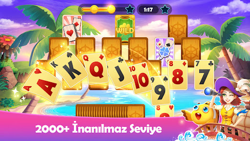 Solitaire TriPeaks - kart ekran görüntüsü