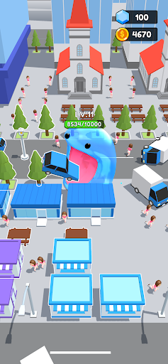 Super Big Slime: Black Hole 3D ekran görüntüsü