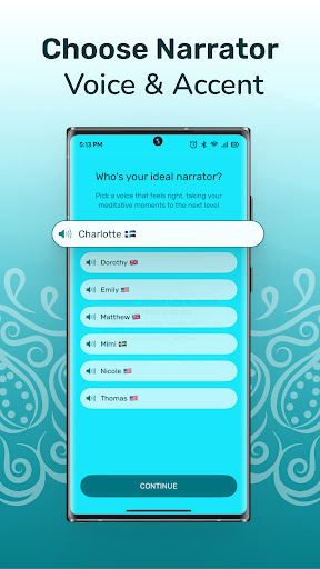 Meditations by Mindfuly AI ekran görüntüsü