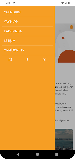 24 Radyo ekran görüntüsü