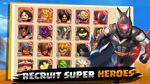Zombies Clash: Superheroes War ekran görüntüsü