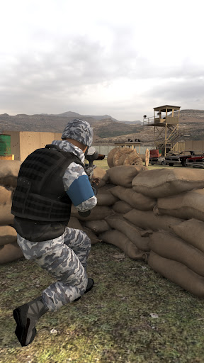 Paintball Attack 3D: Color War ekran görüntüsü
