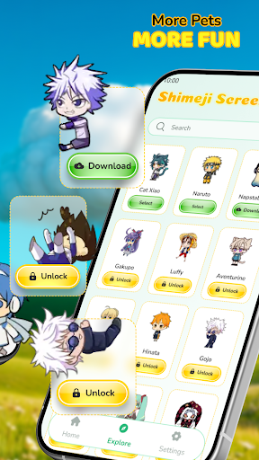 Anime Shimeji - Screen Pets ekran görüntüsü