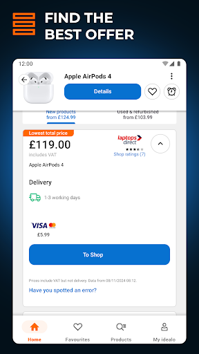 idealo: Price Comparison App ekran görüntüsü