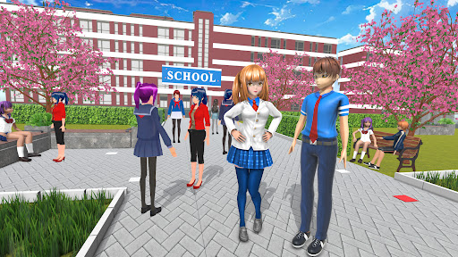 Anime High School Girls 2024 ekran görüntüsü