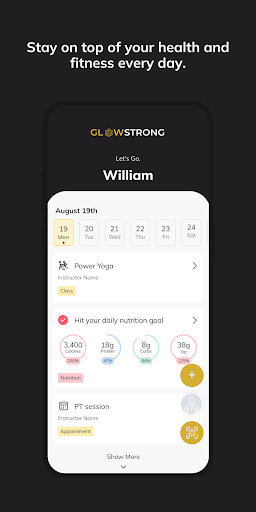 GlowStrong ekran görüntüsü