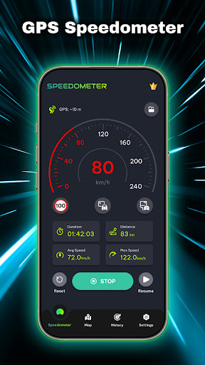 GPS Speedometer: Speed Meter ekran görüntüsü