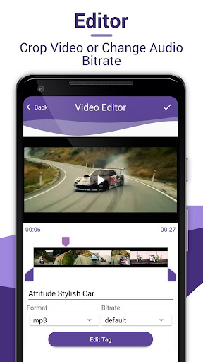 Video to Mp3 cutter- video con ekran görüntüsü