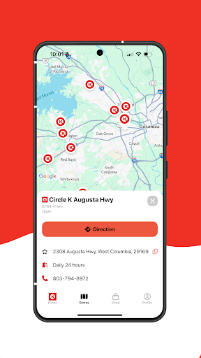 Circle K Carwash ekran görüntüsü