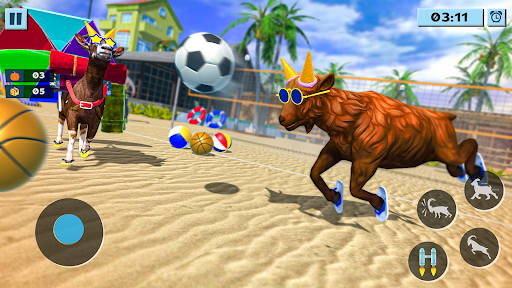Super Goat Hero Simulator Game ekran görüntüsü