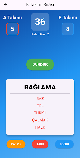Tabu İnternetsiz Kelime Oyunu ekran görüntüsü