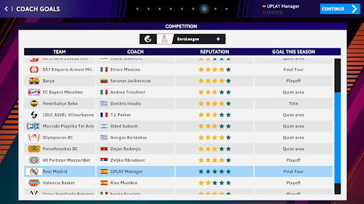 iBasketball Manager 23 ekran görüntüsü