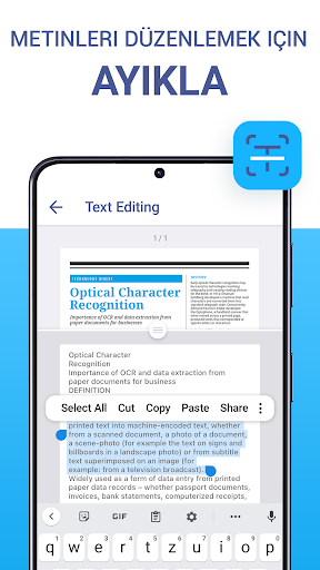 iScanner - PDF Belge Tarama ekran görüntüsü