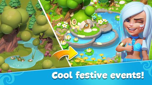 Gemmy Lands: Match 3 Games ekran görüntüsü