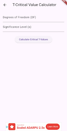 T Table ekran görüntüsü