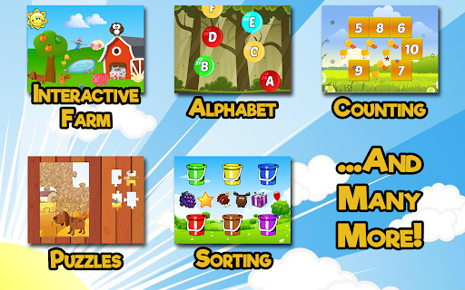 Barnyard Games For Kids ekran görüntüsü