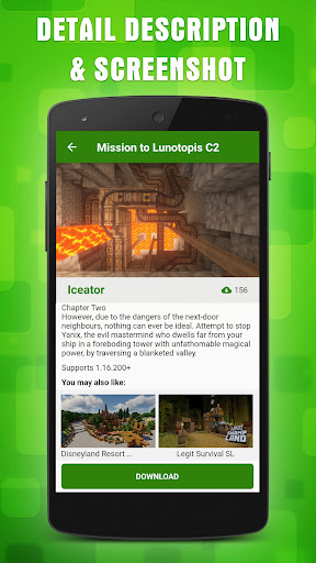 Maps for Minecraft PE ekran görüntüsü