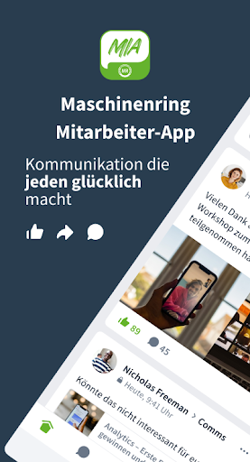Maschinenring Mitarbeiter-App ekran görüntüsü