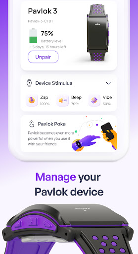 Pavlok ekran görüntüsü