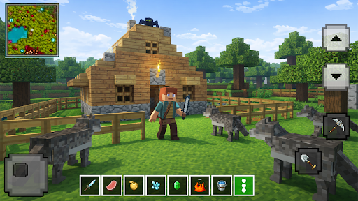 Block Craft and Building 3D ekran görüntüsü