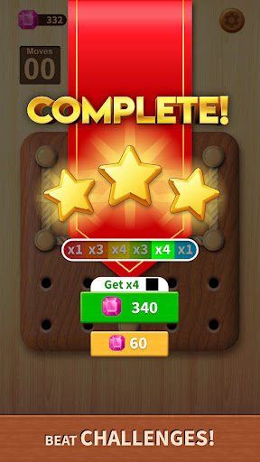 Rope Puzzle: Wooden Rope Games ekran görüntüsü