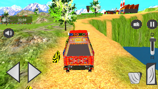 Indian Truck Mountain Driving ekran görüntüsü