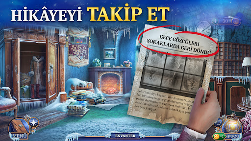 Icebound Sırları: Dedektif ekran görüntüsü