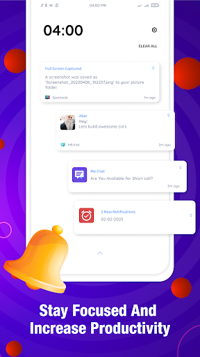Notification history: Manager ekran görüntüsü