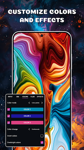 Fluid Magic: Live Wallpaper 4D ekran görüntüsü