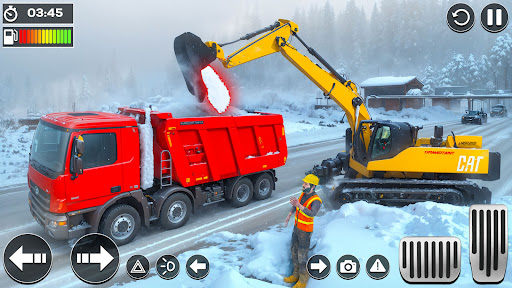 Snow Blower Truck Driver Sim ekran görüntüsü