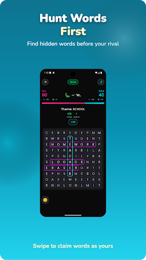 WordKO - 1v1 Word Games ekran görüntüsü