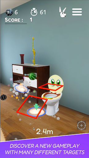 AR Shooter - Target Throwing ekran görüntüsü