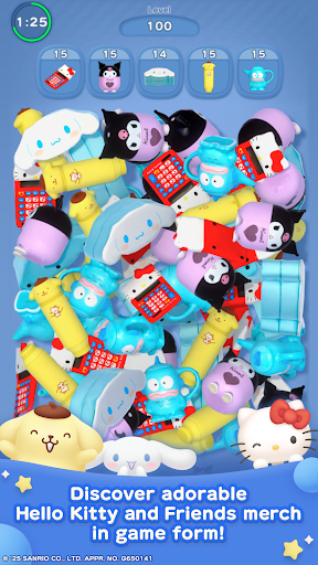 Hello Kitty Merch Match ekran görüntüsü